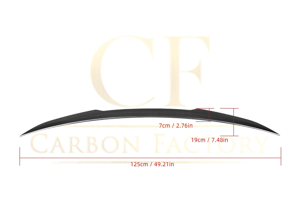 X Style Pre-Preg Carbon Fibre Boot Spoiler for Mercedes Benz W213 E Class Saloon 16-23