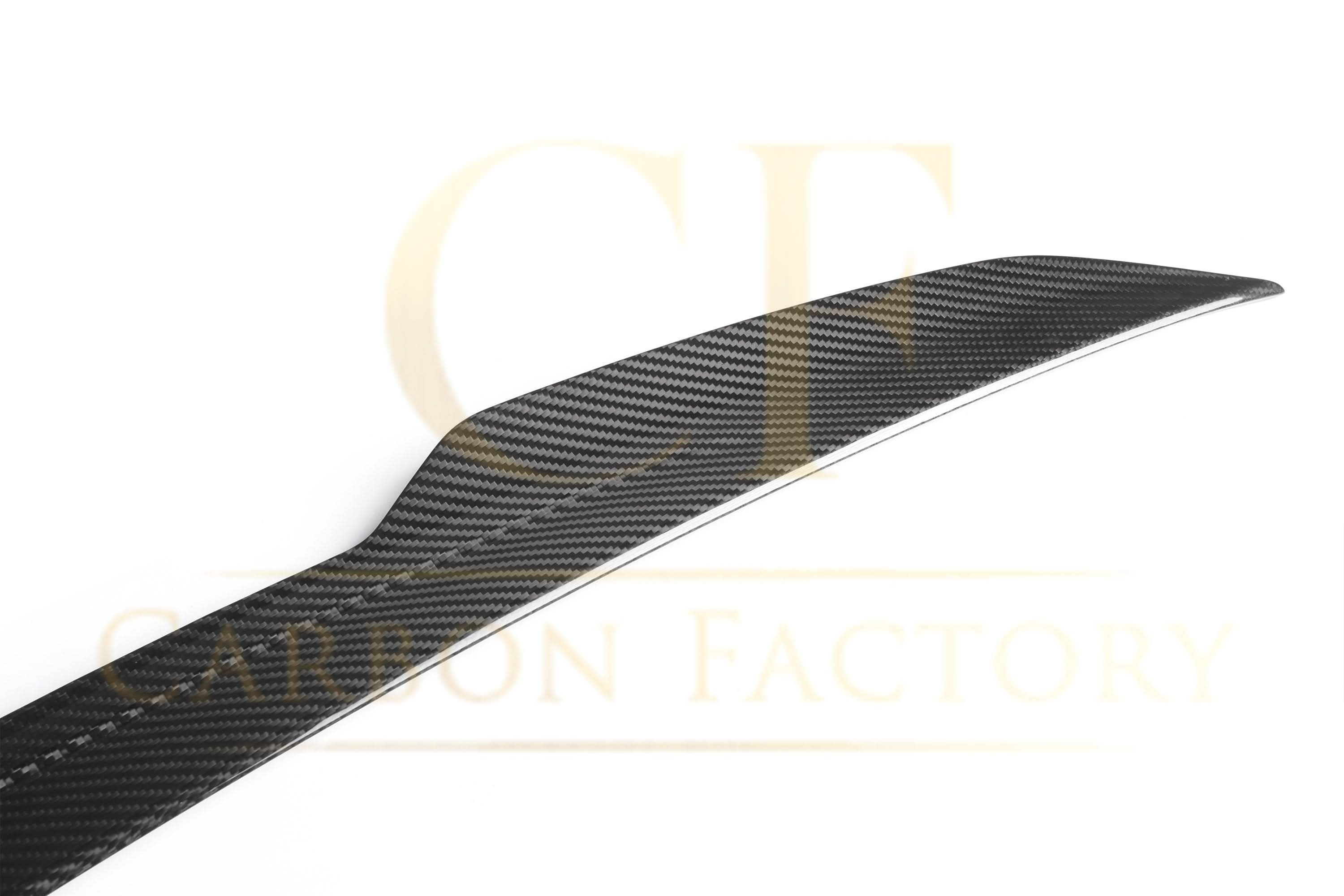 X Style Pre-Preg Carbon Fibre Boot Spoiler for Mercedes Benz W222 S Class Saloon 14-20