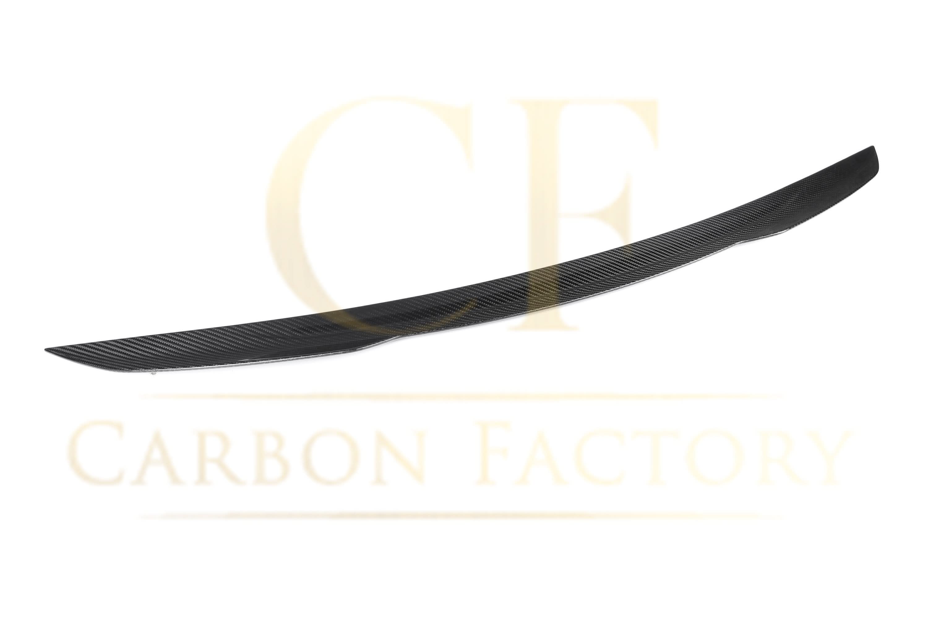 X Style Pre-Preg Carbon Fibre Boot Spoiler for Mercedes Benz W222 S Class Saloon 14-20