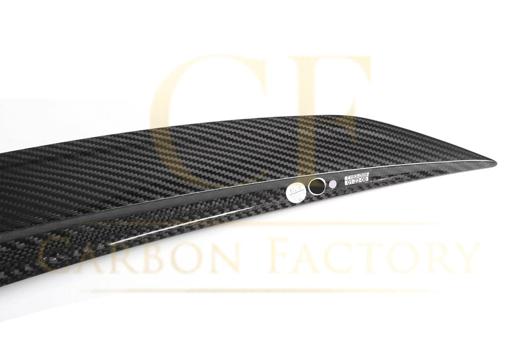 X Style Pre-Preg Carbon Fibre Boot Spoiler for Mercedes Benz W222 S Class Saloon 14-20