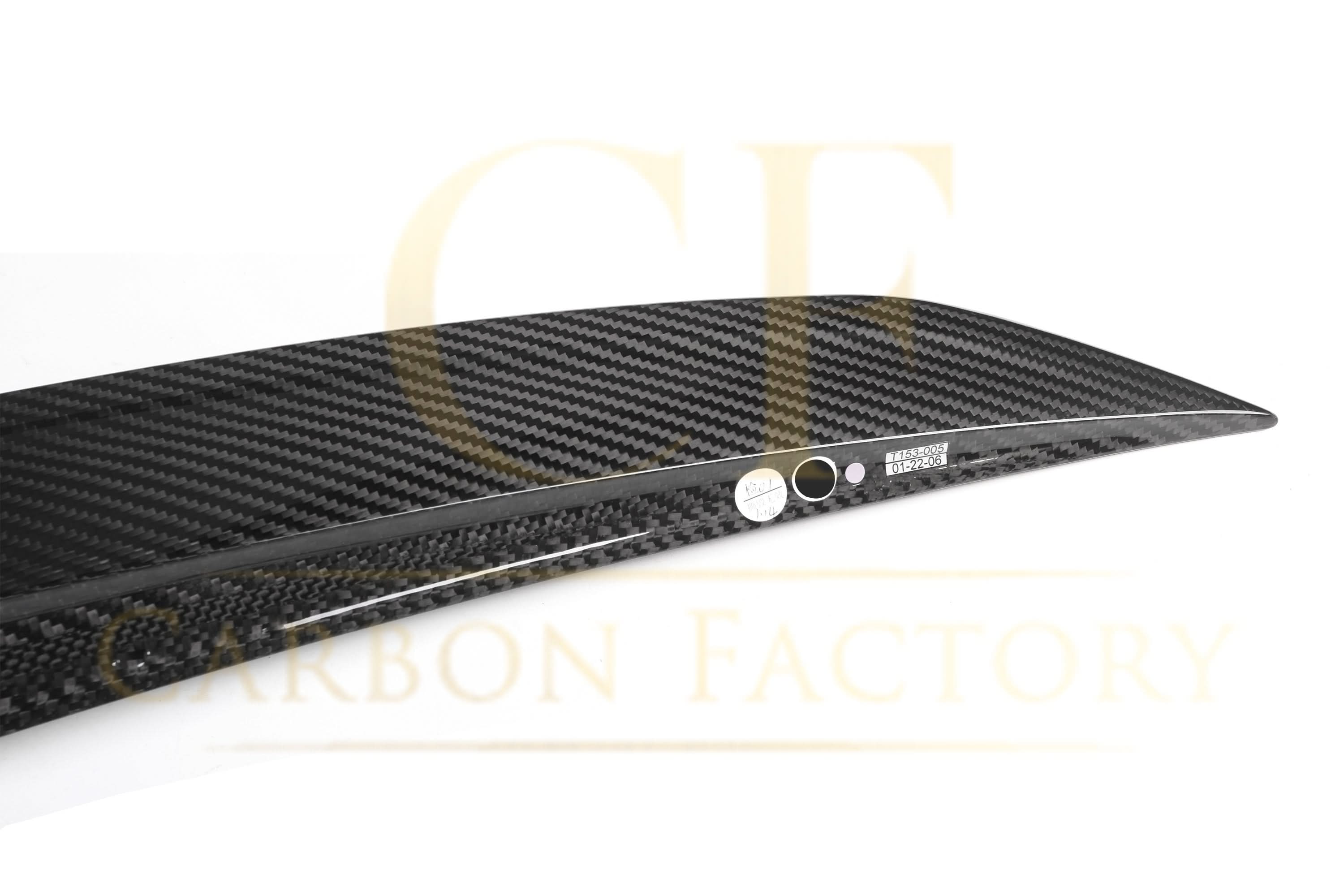 X Style Pre-Preg Carbon Fibre Boot Spoiler for Mercedes Benz W222 S Class Saloon 14-20