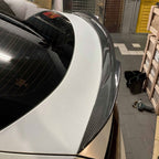 X Style Pre-Preg Carbon Fibre Boot Spoiler for Mercedes Benz W253 GLC Saloon 16-23
