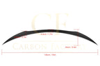 X Style Pre-Preg Carbon Fibre Boot Spoiler for Mercedes Benz W292 GLE Coupe 16-19