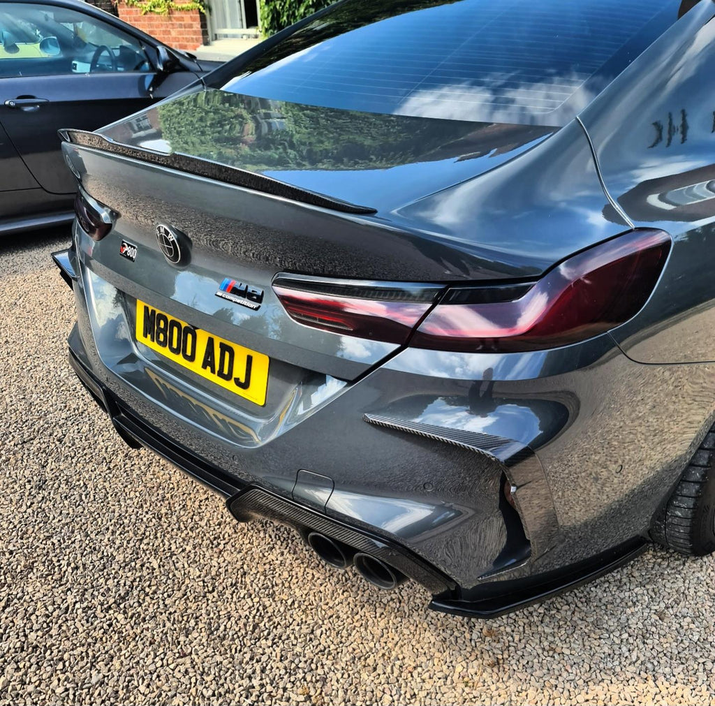 SQ Style Pre-Preg Carbon Fibre Rear Trims for BMW F93 M8 20-Present