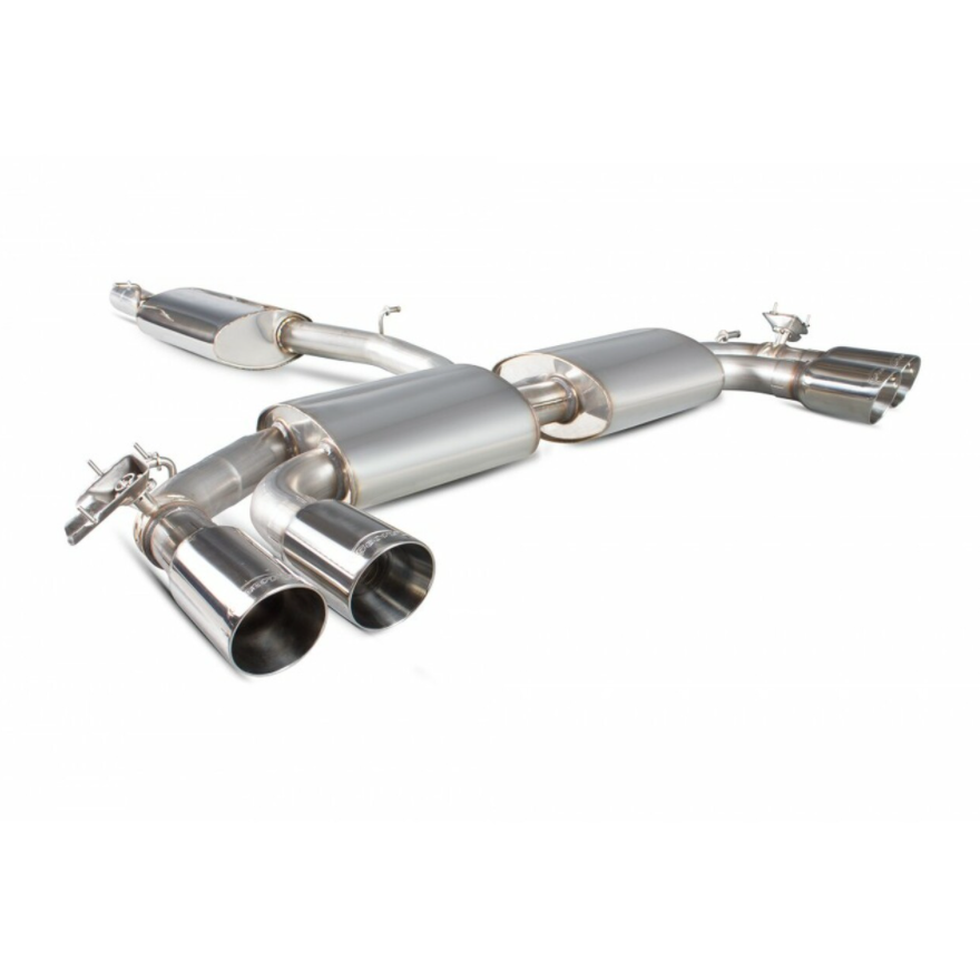 Scorpion GPF-back Resonated Exhaust System - SQ2