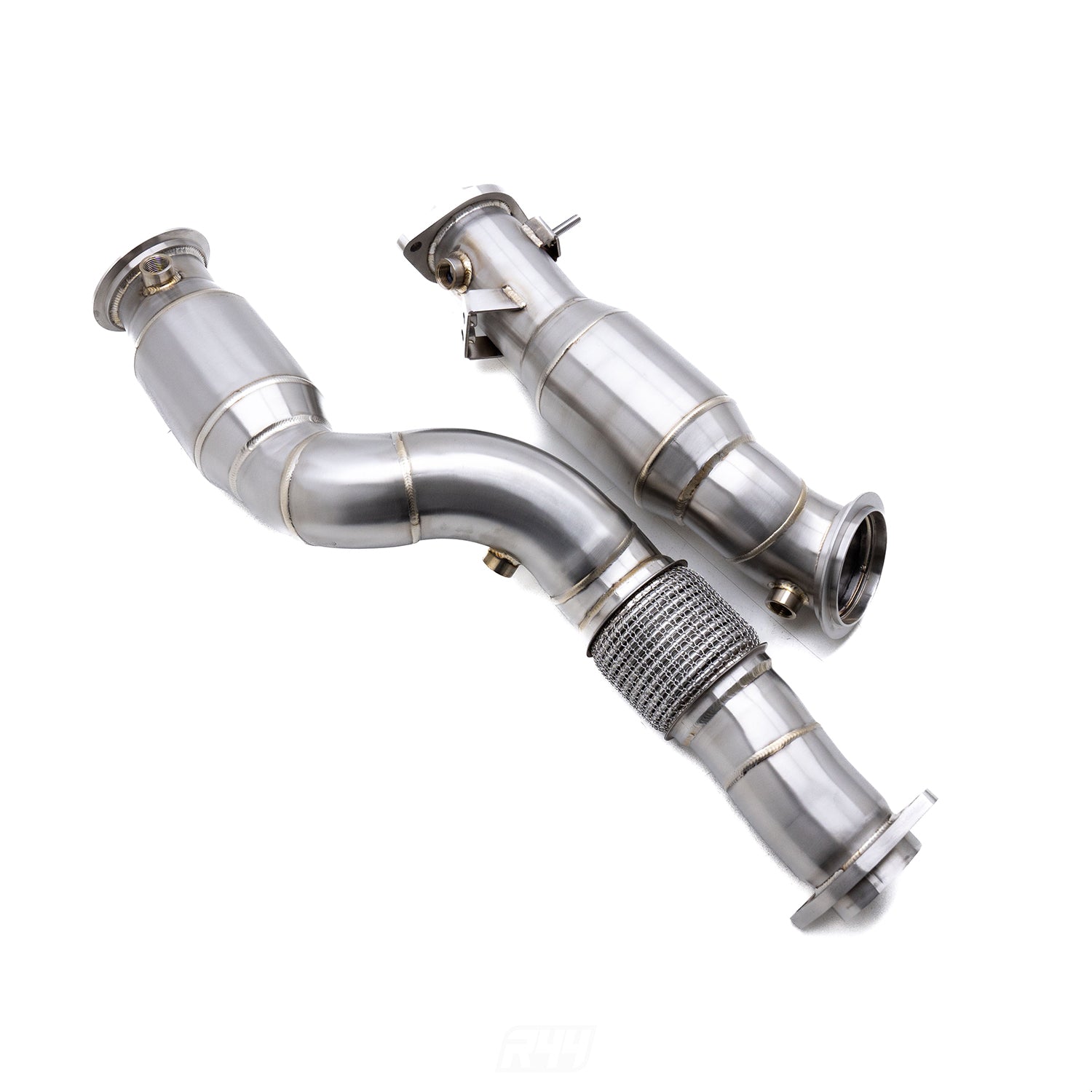 R44 BMW S58 200 Cell Sports Cat Downpipes For BMW G80/G81 M3, G82/G83 M4 & G87 M2