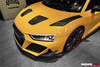 DARWINPRO - AUDI R8 COUPE / SPYDER 2016-23 IMPII CARBON FIBRE HOOD BONNET