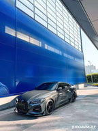 RA - BMW 4 SERIES G22 / G23 DRY CARBON FIBRE FRONT LIP RA-4C