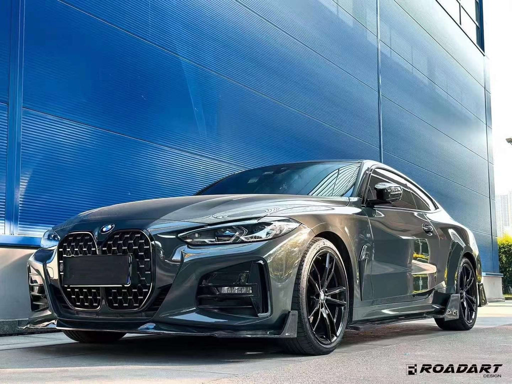 RA - BMW 4 SERIES G22 / G23 DRY CARBON FIBRE FRONT LIP RA-4C