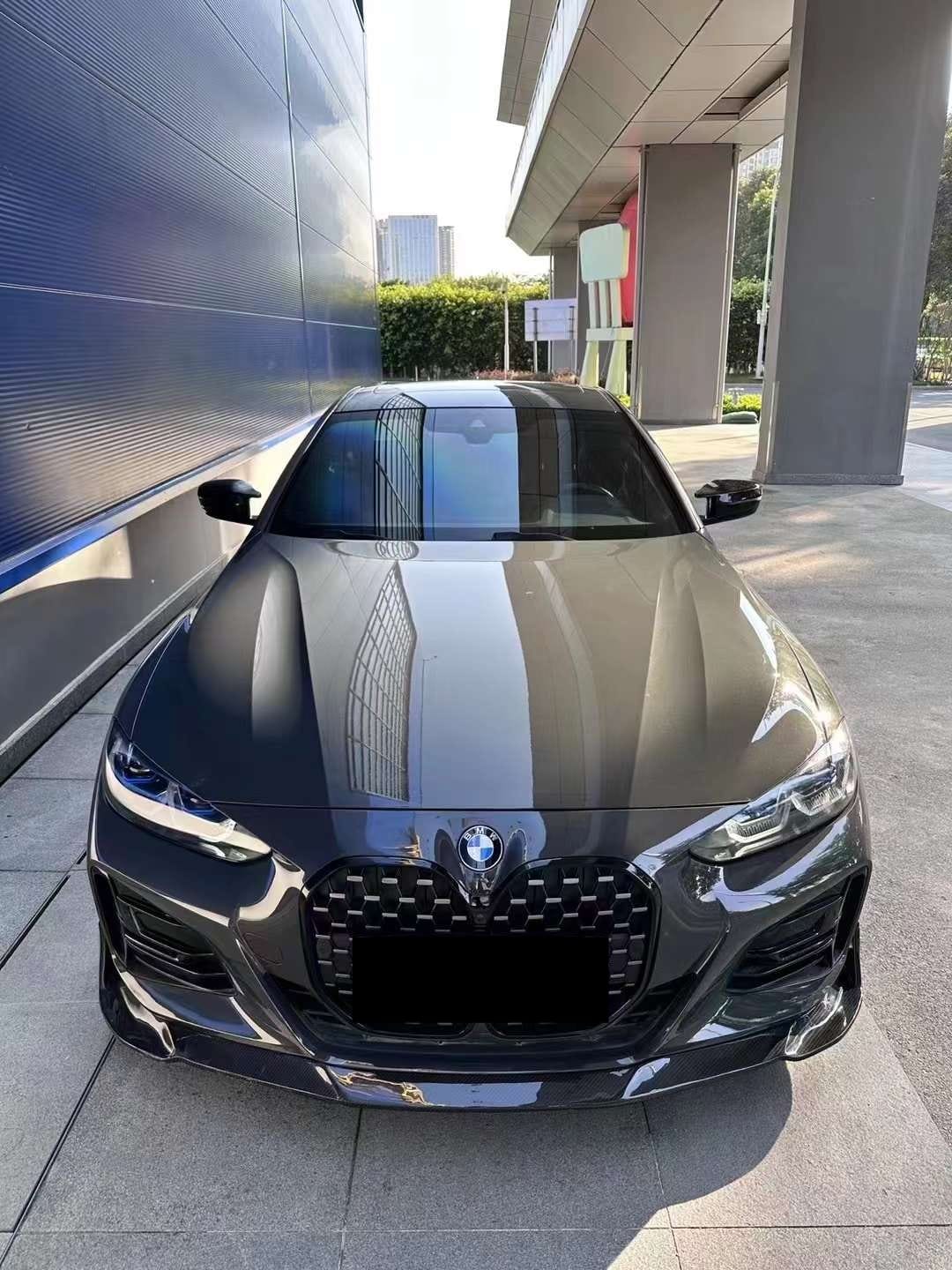 RA - BMW 4 SERIES G22 / G23 DRY CARBON FIBRE FRONT LIP RA-4C