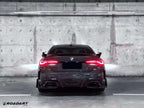 RA - BMW 4 SERIES G22 / G23 DRY CARBON FIBRE REAR DIFFUSER RA-4C