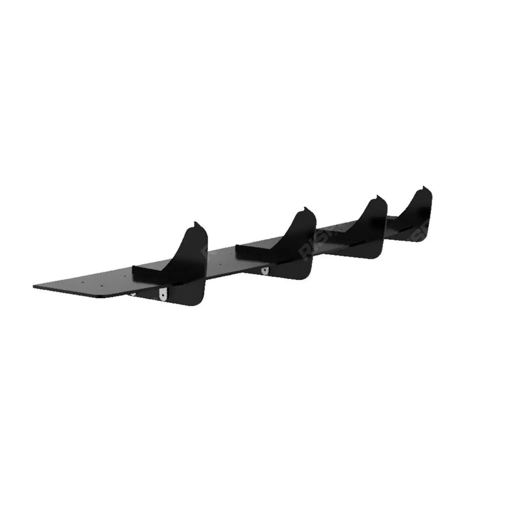 Rear Blade Diffuser In Gloss Black For Audi Q8 S-LINE 2018-2023