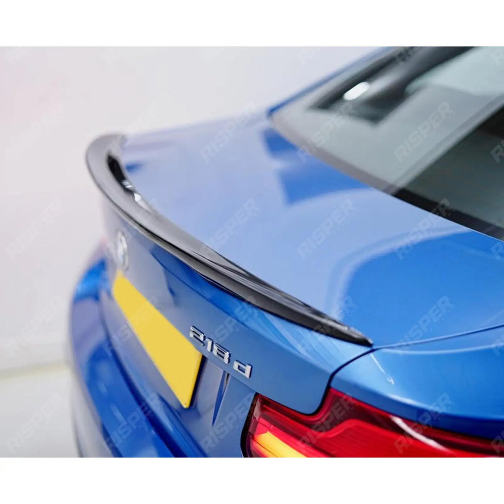 Rear Boot Spoiler In Gloss Black For BMW 2 Series 2014-2020 - F22 F23 M Performance
