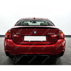 Rear Boot Spoiler In Gloss Black For BMW 4 Series F32 M4 F82