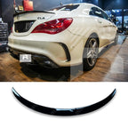 Rear Boot Spoiler In Gloss Black For Mercedes CLA W117 2013-2019