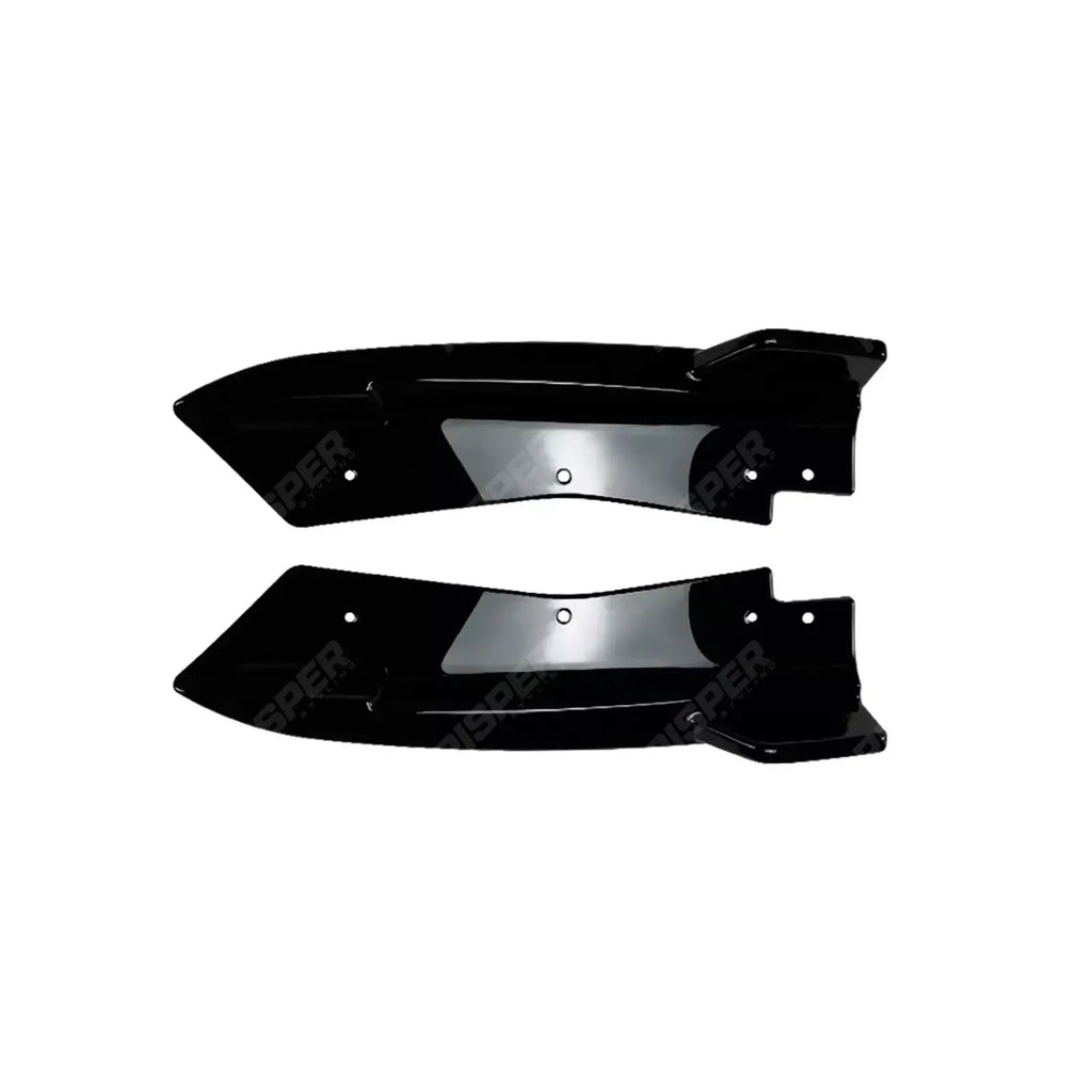 Rear Bumper Corner Splitters In Gloss Black For BMW X3 G01 LCI 2022+ - M-Sport