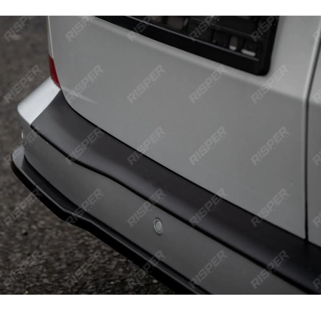 Rear Bumper Protector Black Matte Texture For Volkswagen Transporter T7 2025+