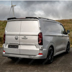 Rear Bumper Protector Black Matte Texture For Volkswagen Transporter T7 2025+