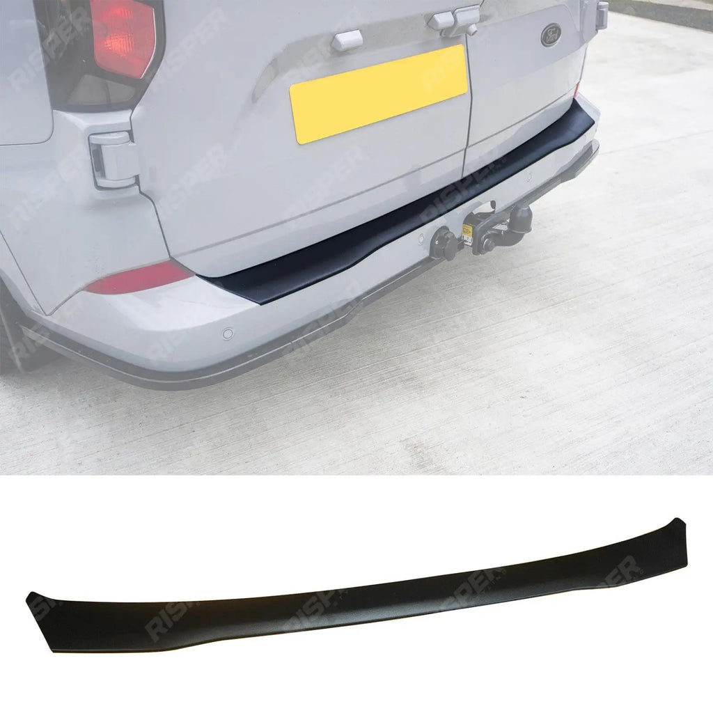 Rear Bumper Protector Matte Texture For Ford Transit Custom MK2 2023+