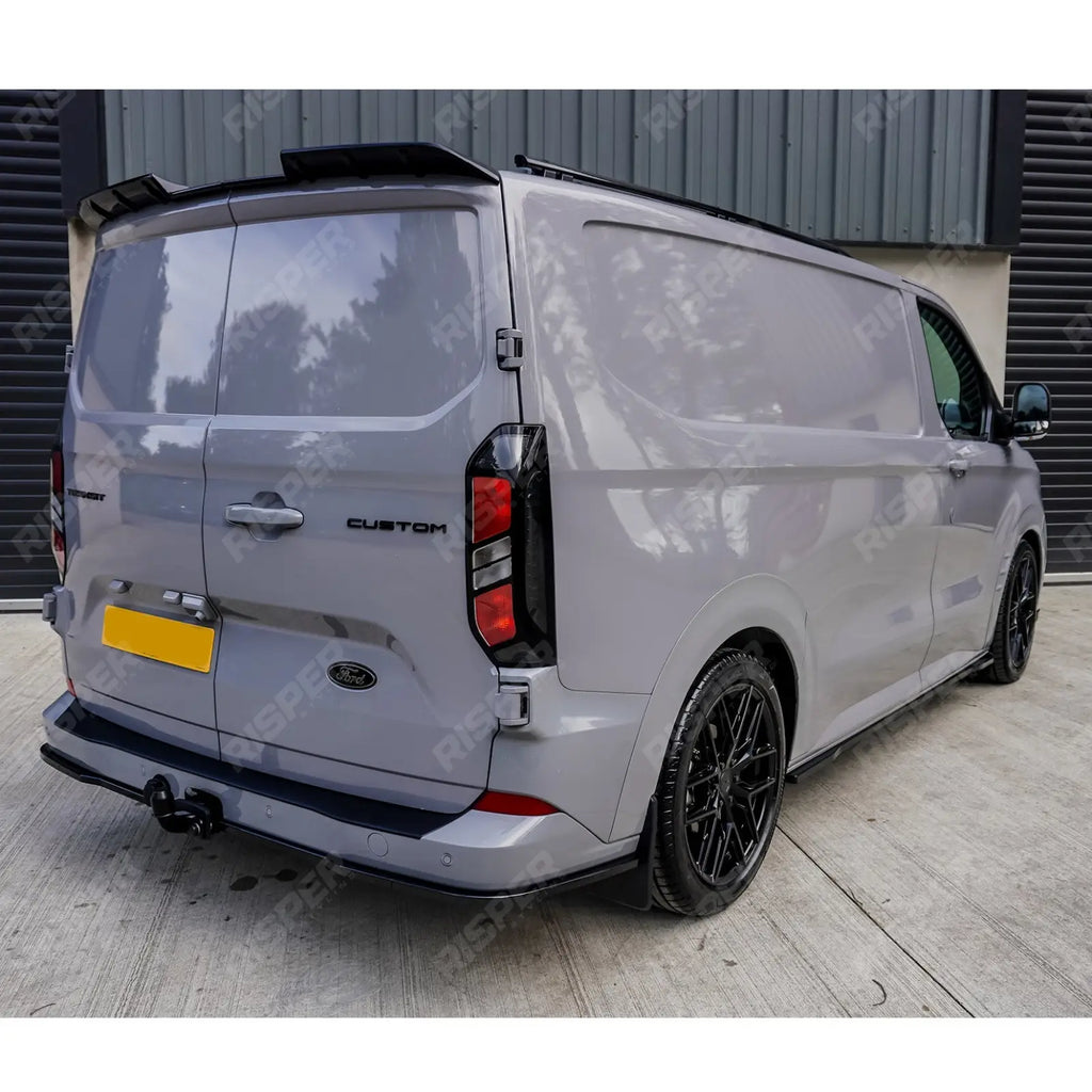 Rear Bumper Protector Matte Texture For Ford Transit Custom MK2 2023+