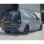 Rear Bumper Splitter in Gloss Black For Volkswagen Caddy MK5 2021+