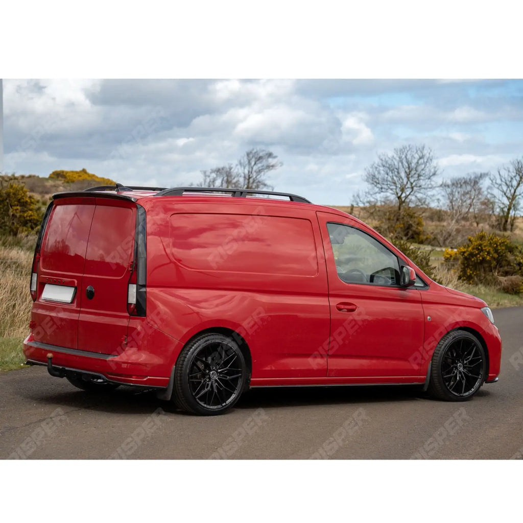 Rear Bumper Splitter in Gloss Black For Volkswagen Caddy MK5 2021+
