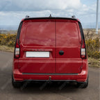 Rear Bumper Splitter in Gloss Black For Volkswagen Caddy MK5 2021+