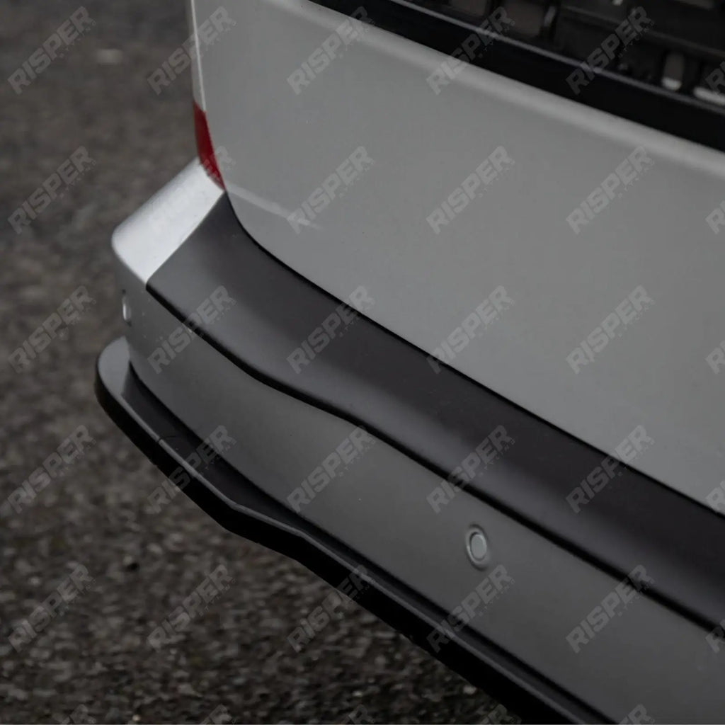 Rear Bumper Splitter In Gloss Black For Volkswagen Transporter T7 2025+