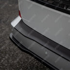 Rear Bumper Splitter In Gloss Black For Volkswagen Transporter T7 2025+