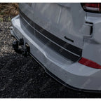 Rear Bumper Splitter In Gloss Black For Volkswagen Transporter T7 2025+