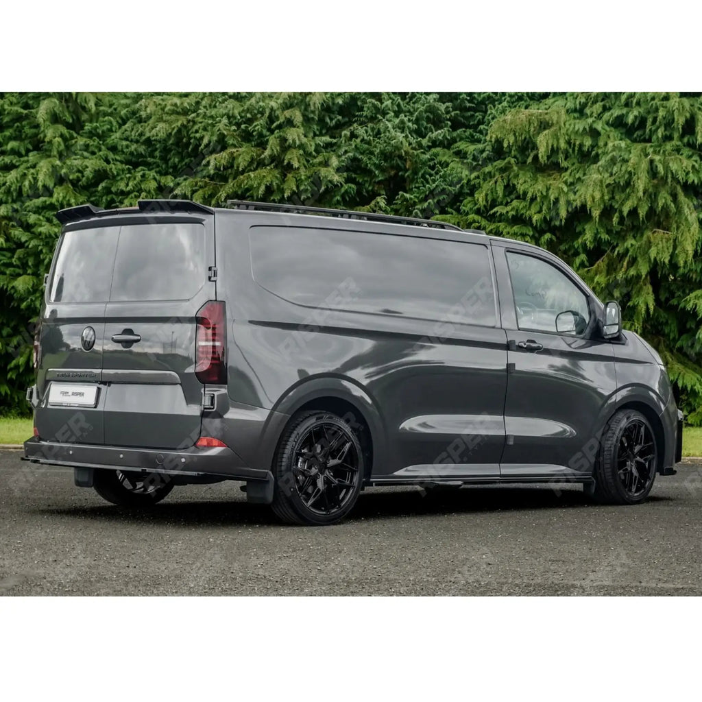 Rear Bumper Splitter In Gloss Black For Volkswagen Transporter T7 2025+