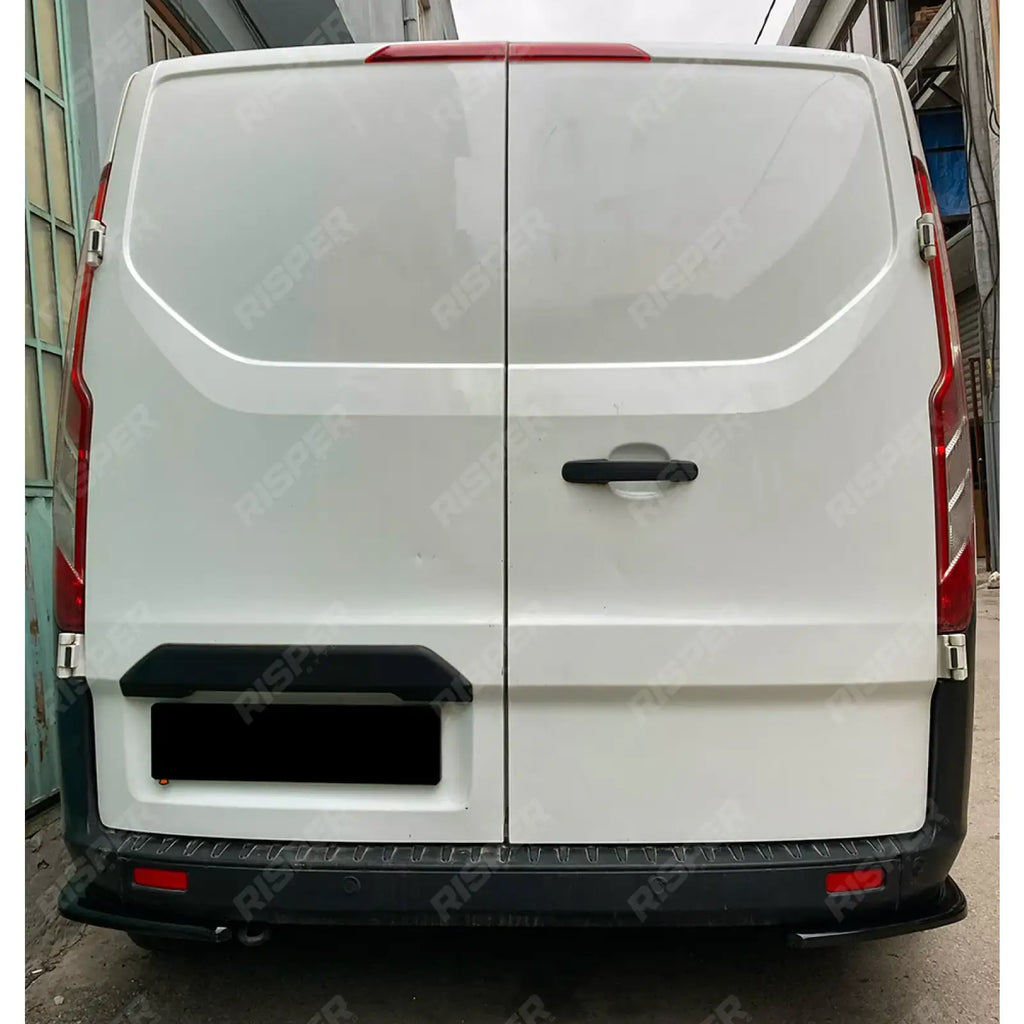 Rear Bumper Splitters In Gloss Black For Ford Transit Custom 2012-2023