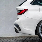 REAR BUMPER SPORT VENTS IN GLOSS BLACK For BMW 3 SERIES TOURING G21 2019-2022 -