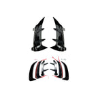 Rear Bumper Vents In Gloss Black For Mercedes A Class W177 2019+