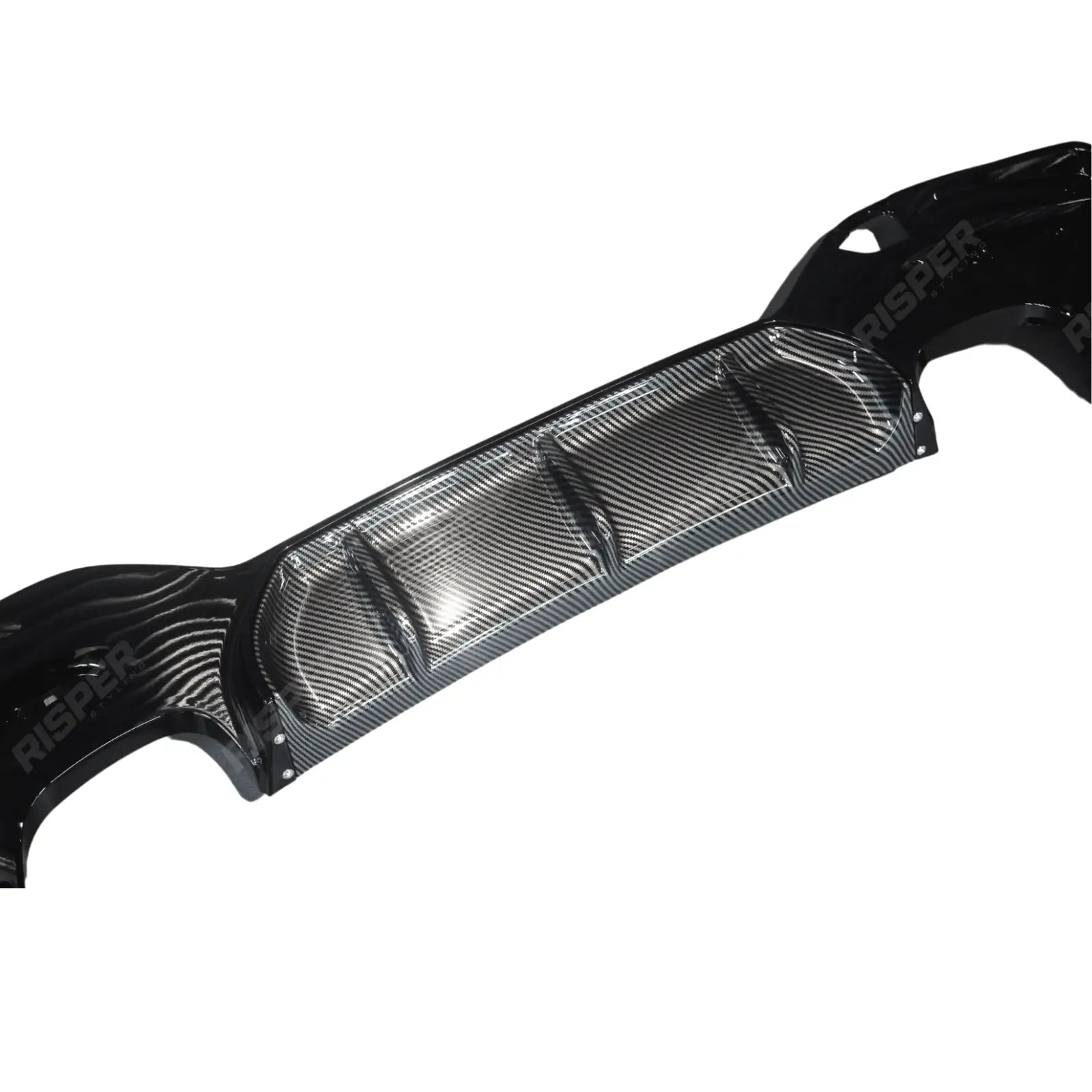 Rear Diffuser 00___00 In Carbon Look For BMW 1 Series F20 M Sport LCI 2015-2019