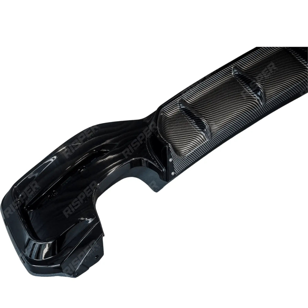 Rear Diffuser 00___00 In Carbon Look For BMW 1 Series F20 M Sport LCI 2015-2019