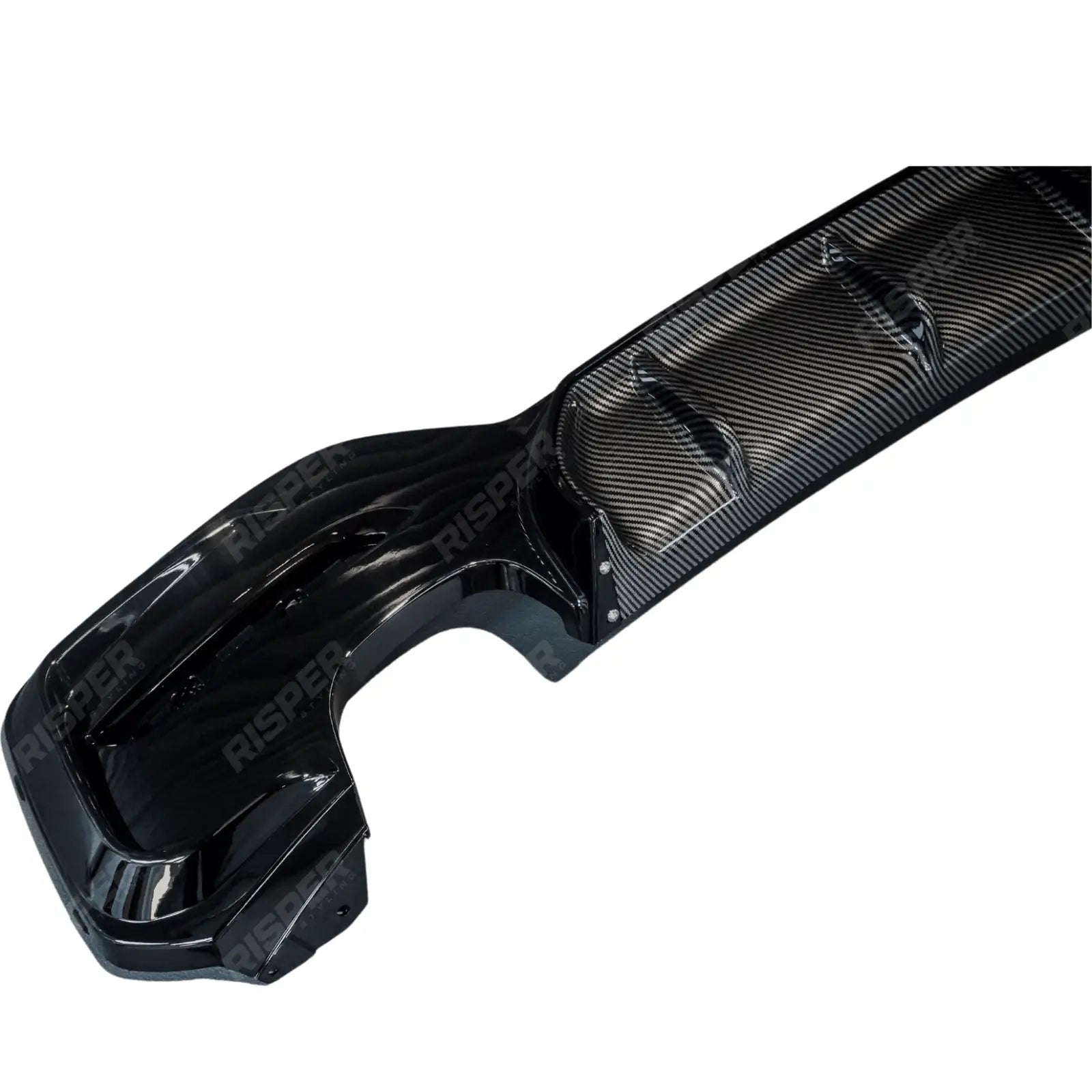 Rear Diffuser 00___00 In Carbon Look For BMW 1 Series F20 M Sport LCI 2015-2019