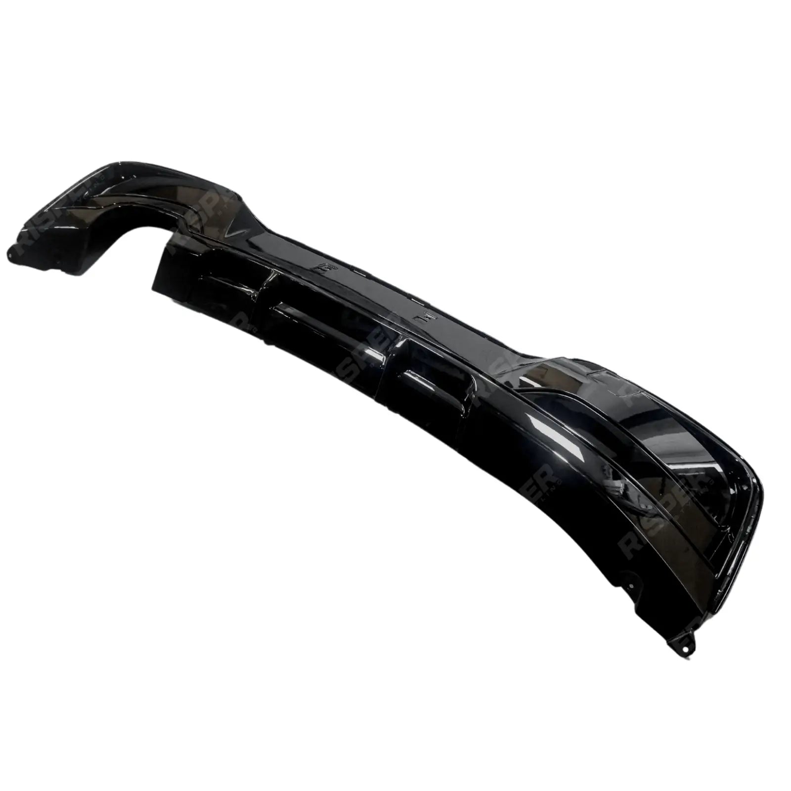 Rear Diffuser 00__ In Gloss Black For Bmw 1 Series F20 M Sport Pre Lci 2012-2015