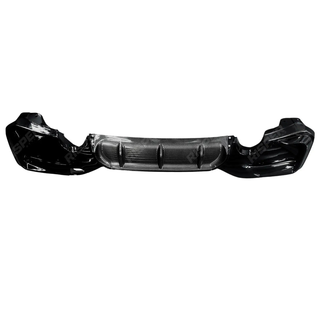 Rear Diffuser Carbon Look 0___0 For BMW 1 Series F20 M Sport LCI 2015-2019
