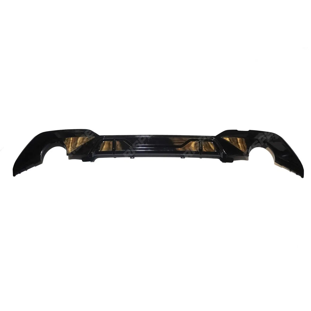 Rear Diffuser Dual Exit Gloss Black For BMW G20 G21 2018-2021 - M Sport