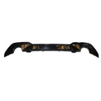 Rear Diffuser Dual Exit Gloss Black For BMW G20 G21 2018-2021 - M Sport