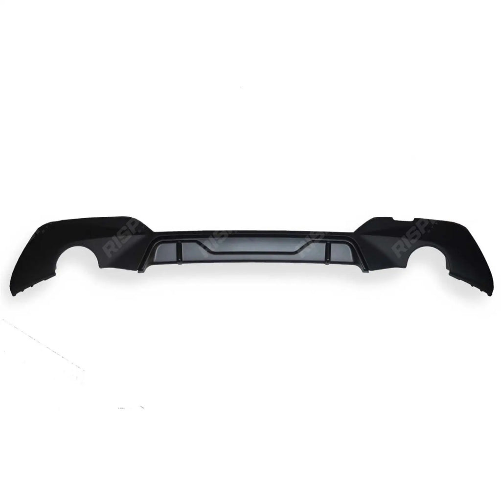 Rear Diffuser Dual Exit Matte Black For BMW G20 G21 2018-2021 - M Sport