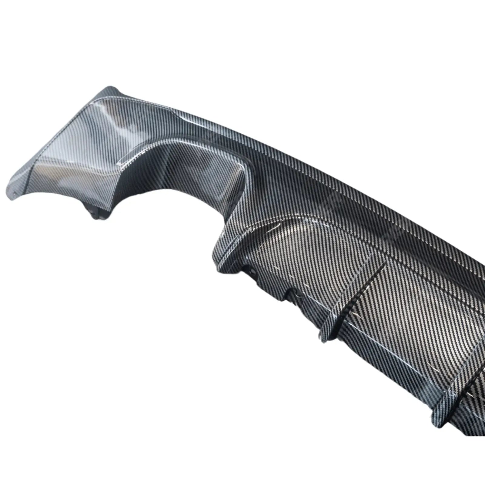Rear Diffuser In Carbon Look 00__00 For Bmw 2 Series F22 M Sport 2014-2021