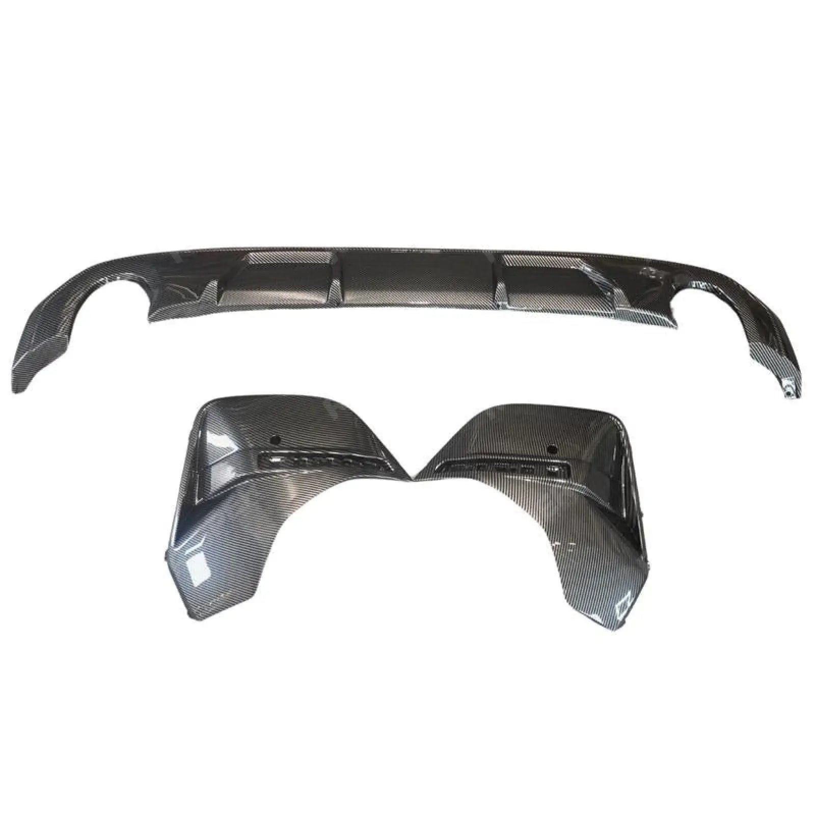 Rear Diffuser In Carbon Look For BMW 4 Series G26 M Sport MP