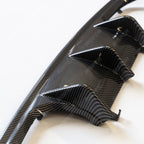 Rear Diffuser in Carbon Look For BMW M3 M4 Series F80 F82 V-Style Rear