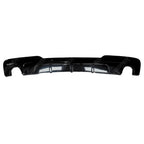 Rear Diffuser In Gloss Black 0____0 For Bmw 5 Series F10 M Sport 2009-2017