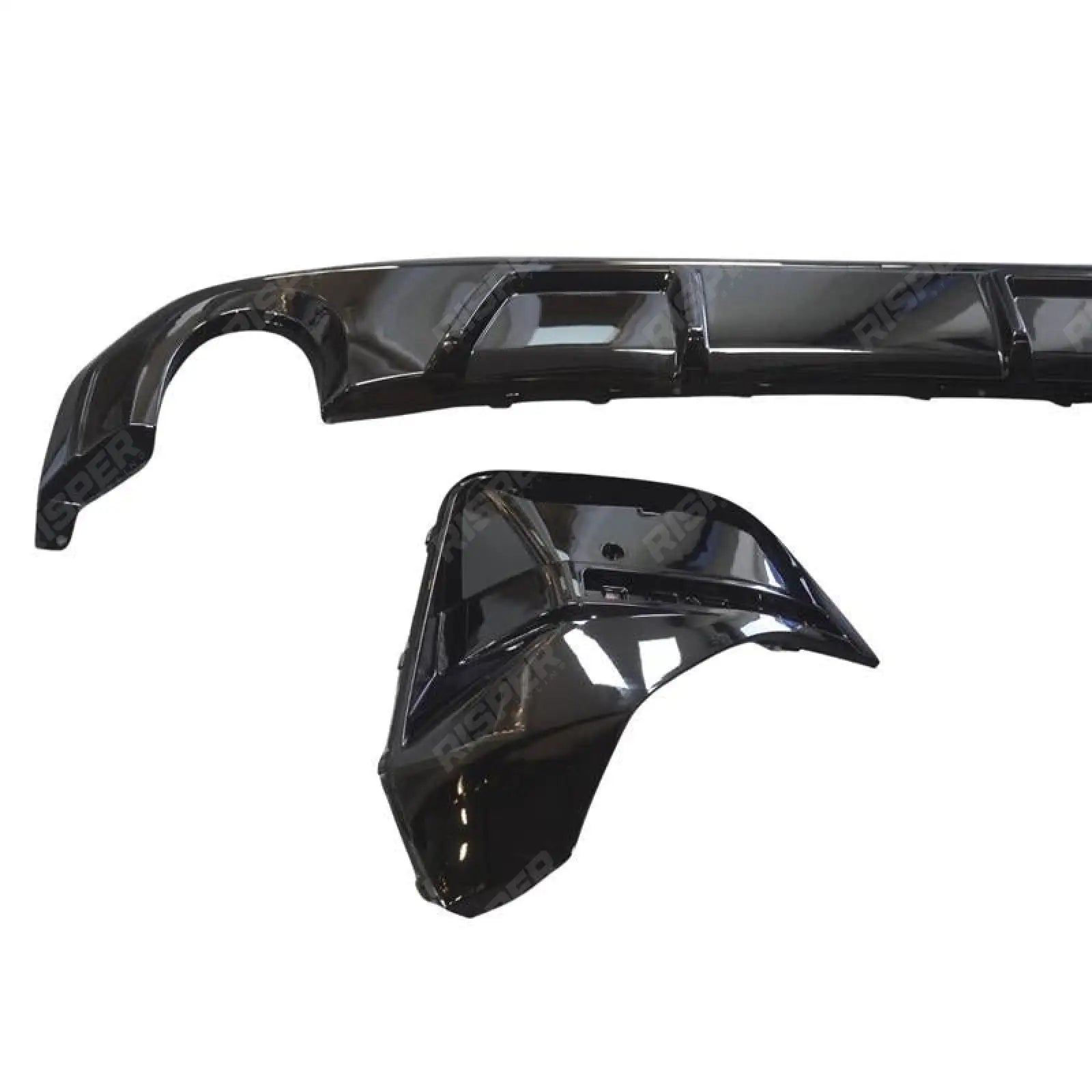 Rear Diffuser In Gloss Black For BMW 4 Series G26 M Sport MP