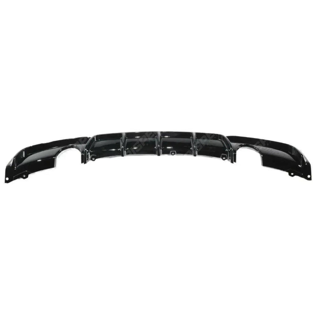 Rear Diffuser In Gloss Black For Bmw F30 F35 M Sport Single Tip Twin Exit