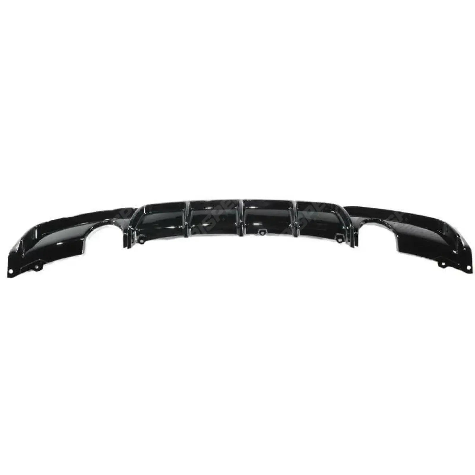 Rear Diffuser In Gloss Black For Bmw F30 F35 M Sport Single Tip Twin Exit