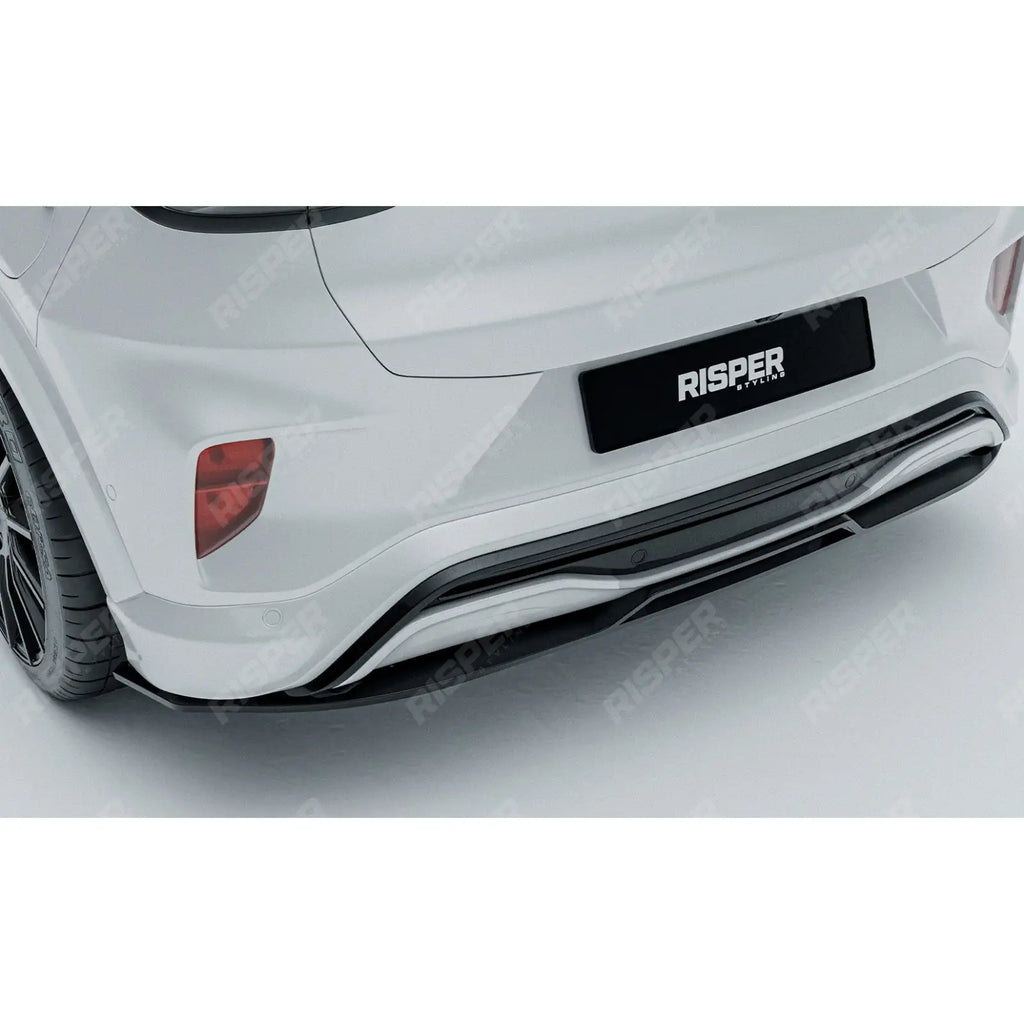 Rear Diffuser In Gloss Black For Ford Puma ST Line & ST Line X 2024+